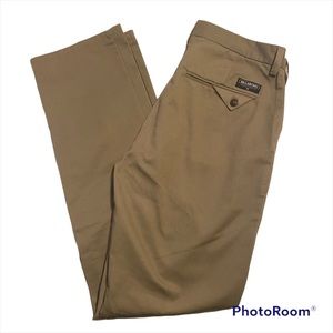 Billabong Mens Carter Twill Chino Pants in Dark Khaki Style M303CCCH 33 x 32